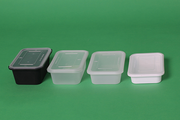 Microwavable Takeaway Rectangle Clasp Container with safety seal (7)