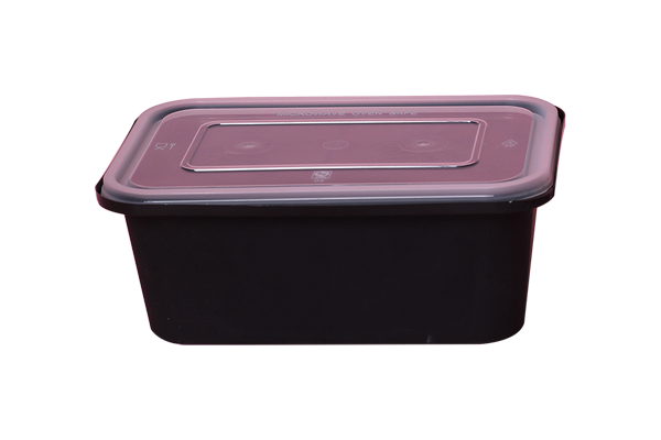 650ml Plastic Food Containers Tubs Clear With Lids Microwave Safe Takeaway